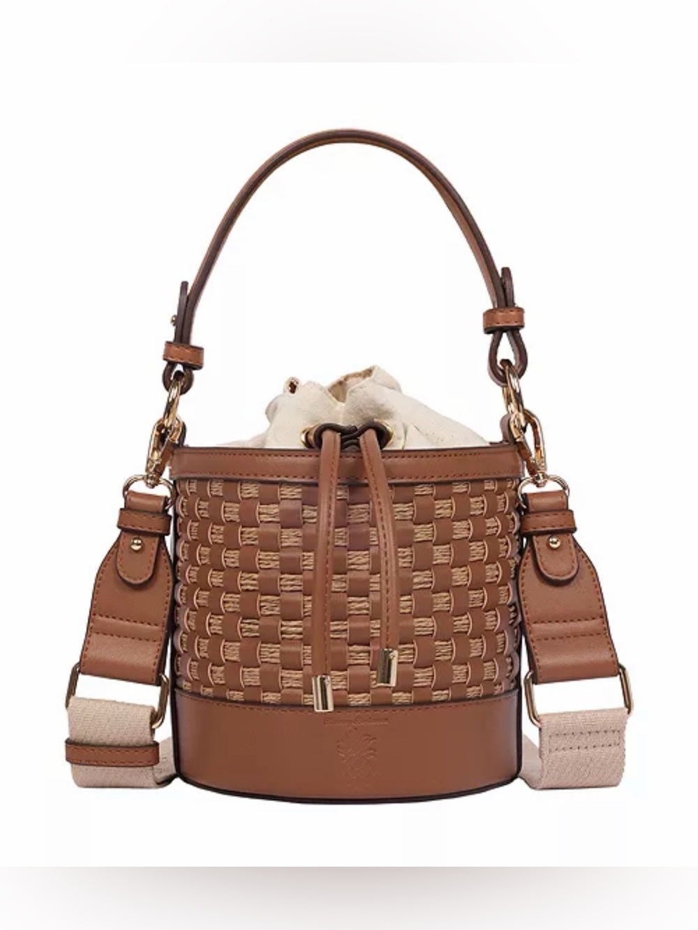 Tommy Bahama | Drawstring Bucket Bag w/ Cinch Top and Crossbody Strap 🌴